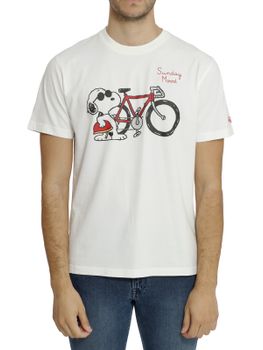 T-Shirt MC2 Saint Barth Arnott Bianco