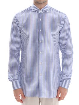 Camicia Xacus Taylort Bianco-Blu