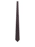 tie holliday & brown jacquard brown