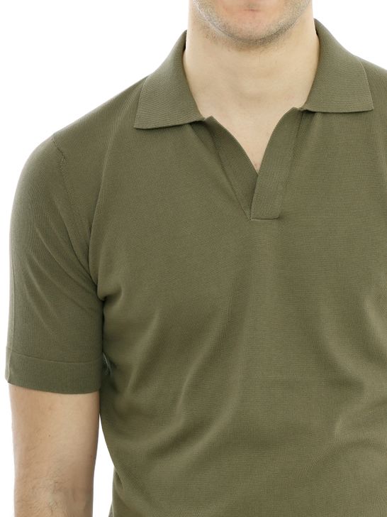 polo-shirt-filippo-de-laurentiis-crepe-green