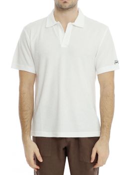 Polo Shirt MC2 Saint Barth Terry White