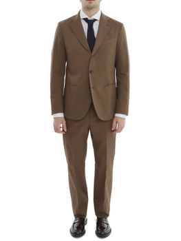 Suit Sartoria Latorre Cotton Brown