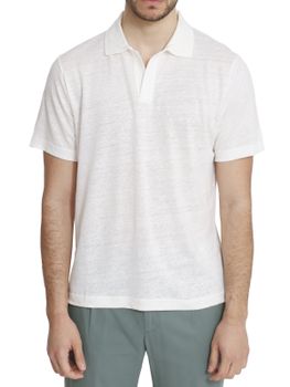 Polo Shirt MC2 Saint Barth Linen White