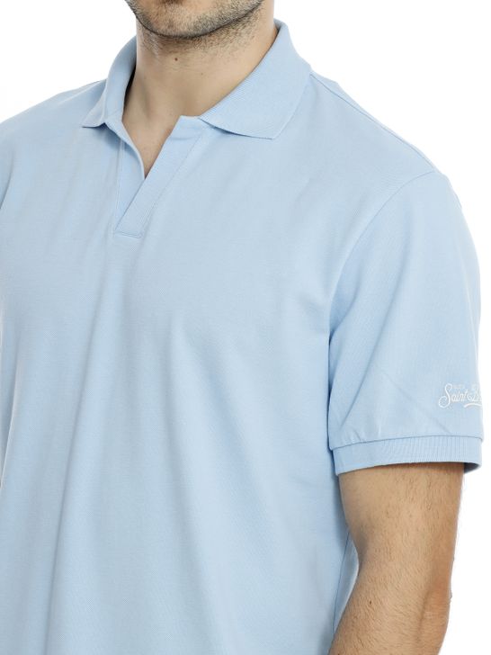 polo-shirt-mc2-saint-barth-linen-light-blue