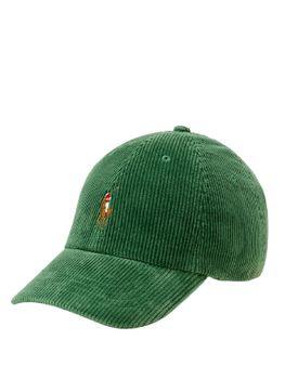 Cappello Polo Ralph Lauren Velluto Verde