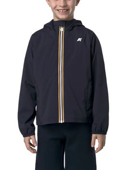 Jacket K-Way Jack Stretch Nylon Jersey Blue