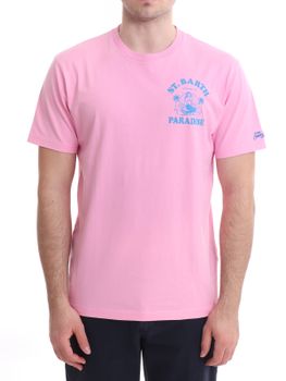 T-Shirt MC2 Saint Barth Stampata Rosa