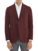 giacca circolo 1901 premium fleece bordeaux