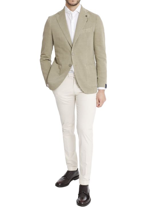 blazer-santaniello-micro-herringbone-green