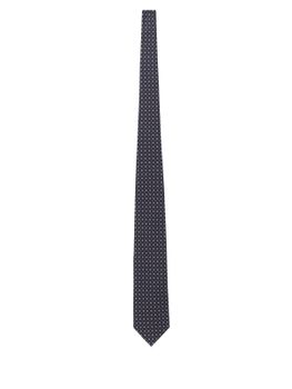 Tie Holliday & Brown Twill Blue