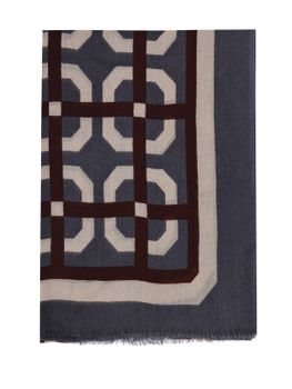 Scarf Altea Patterned Grey