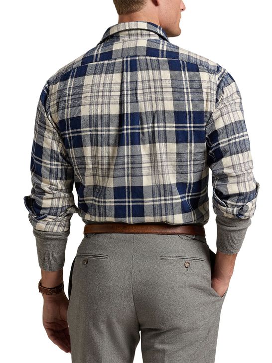 shirt-polo-ralph-lauren-plaid-beige