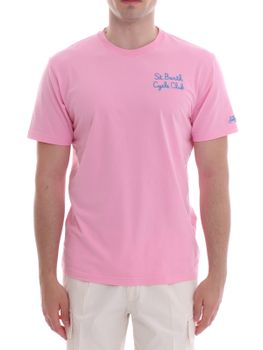 T-Shirt MC2 Saint Barth Stampata Rosa