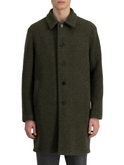 coat harris wharf london bouclè green