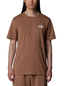 T-Shirt The North Face Simple Dome Marrone