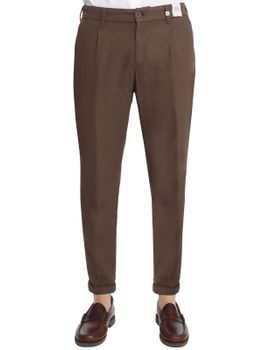 Pantaloni Myths Ice Cotton Marrone