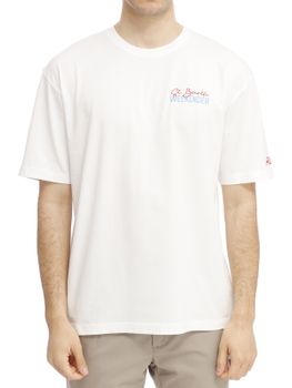 T-Shirt MC2 Saint Barth Delmar Bianco