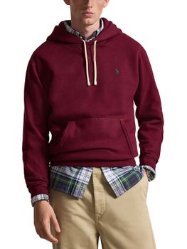 Felpa Polo Ralph Lauren Cappuccio Bordeaux