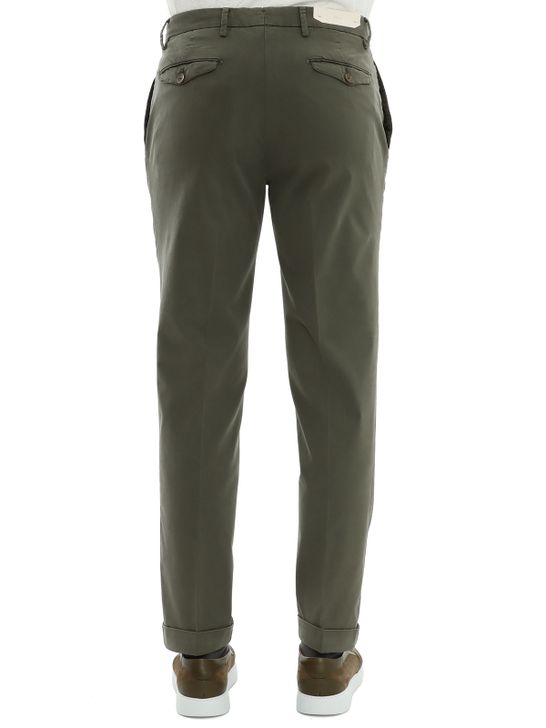 trousers-briglia-1949-tencel-cotton-green