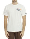 t-shirt mc2 saint barth stampata bianco