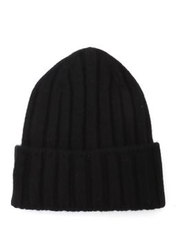 Beanie Hat Cashmere Black