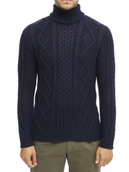 Maglia Rakkì Aran Blu