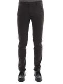 pantaloni briglia 1949 gabardina marrone