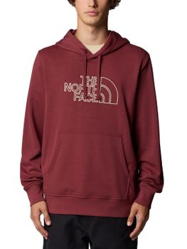 Hoodie The North Face Drew Peak Light Bordeaux