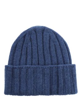 Beanie Hat Cashmere Light Blue