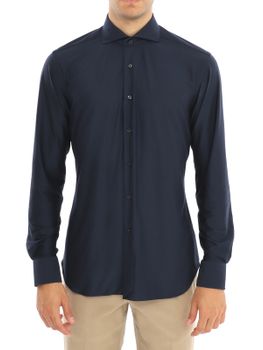 Camicia Xacus Flanella Tecnica Blu