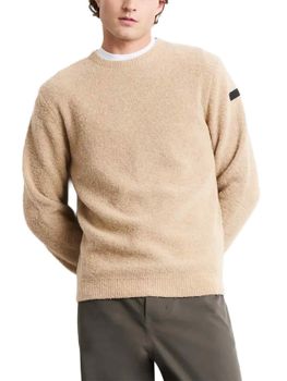 Maglione RRD Bouclè Round Knit Beige