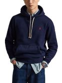 felpa polo ralph lauren cappuccio blu