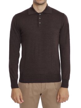 Polo Shirt Altea Merino Brown