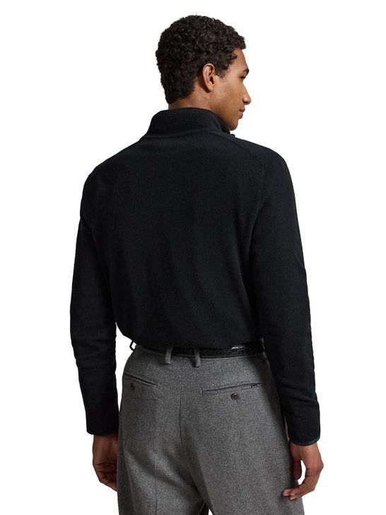 maglia-polo-ralph-lauren-quarter-zip-nero-710876756-002
