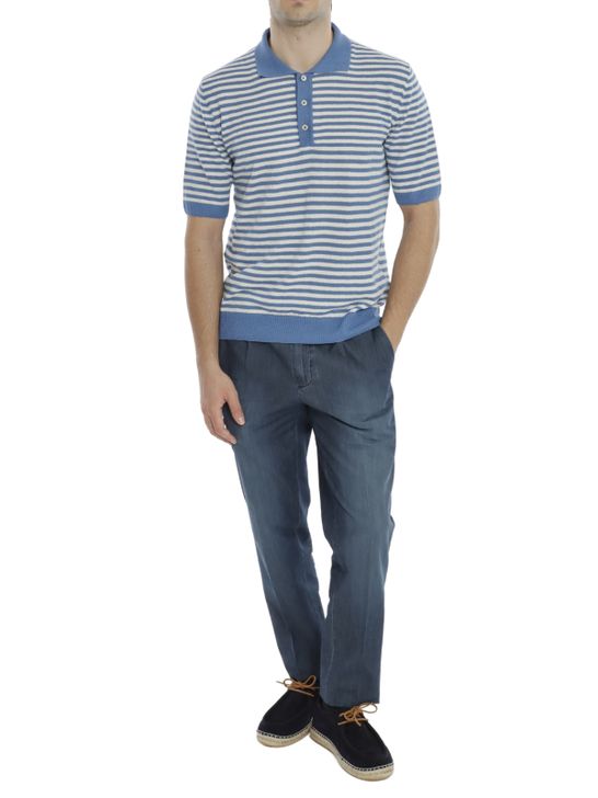 polo-gallia-righe-azzurro-north-18