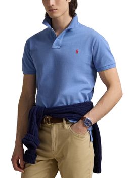 Polo Shirt Polo Ralph Lauren Mesh Blue