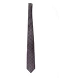 tie holliday & brown jacquard blue