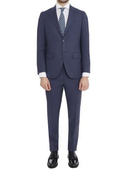 Abito Sartoria Latorre Fresco Lana 100's Blu