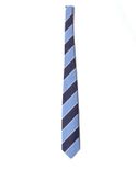 tie holliday & brown jacquard blue