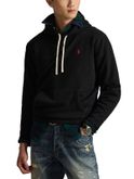 felpa polo ralph lauren cappuccio nero