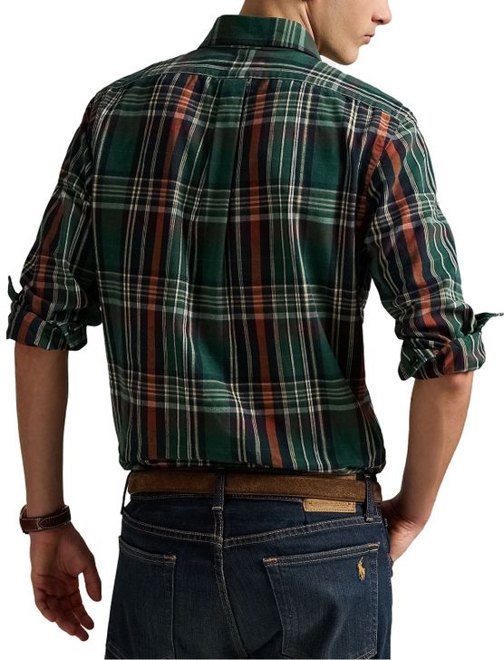 camicia-polo-ralph-lauren-plaid-oxford-verde-710p00524-002