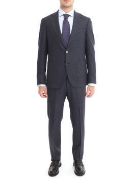 Abito Sartoria Latorre Micro Fantasia Blu