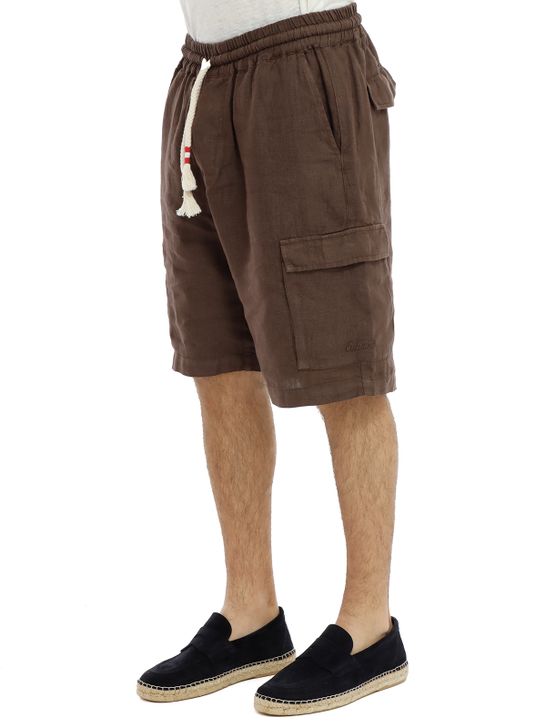 short-mc2-saint-barth-linen-brown