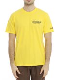 t-shirt mc2 saint barth stampata giallo