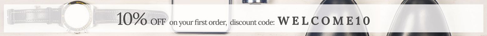 Welcome discount coupon 10%