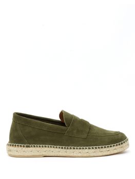 Mocassini Abarca Suede Verde