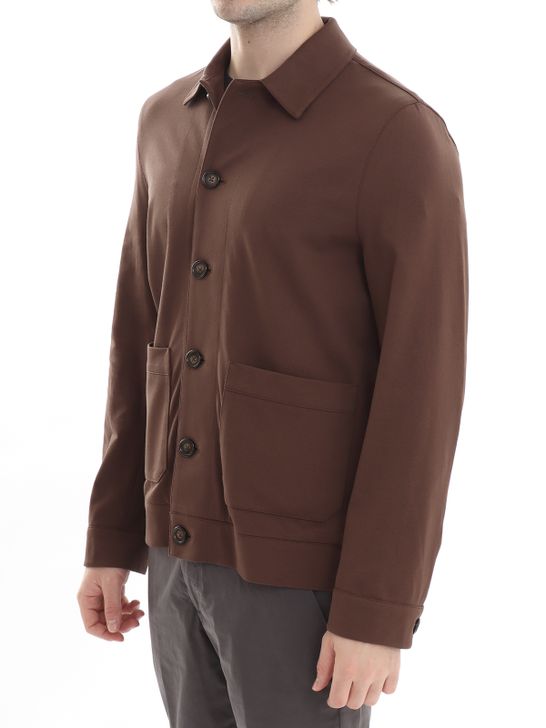 jacket-circolo-1901-piquet-brown