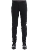pantaloni briglia 1949 gabardina nero