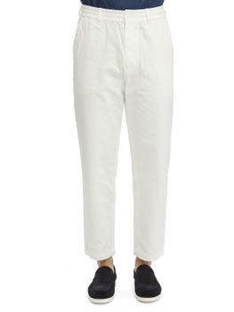 Trousers Have A Good Day Bianco