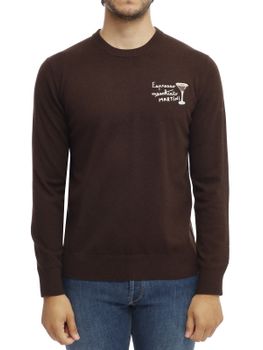 Maglia MC2 Saint Barth Heron Marrone